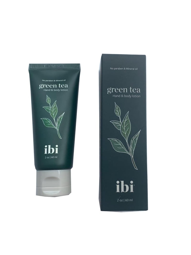 IBI Ultra Hydrating Moisturizing Hand Cream For Dry & Senstive Skin, Green Tea 2.02 Ounce Tube (60ml 1 Pc) - Image 4